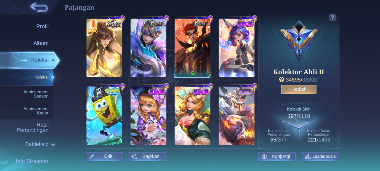 Jual akun