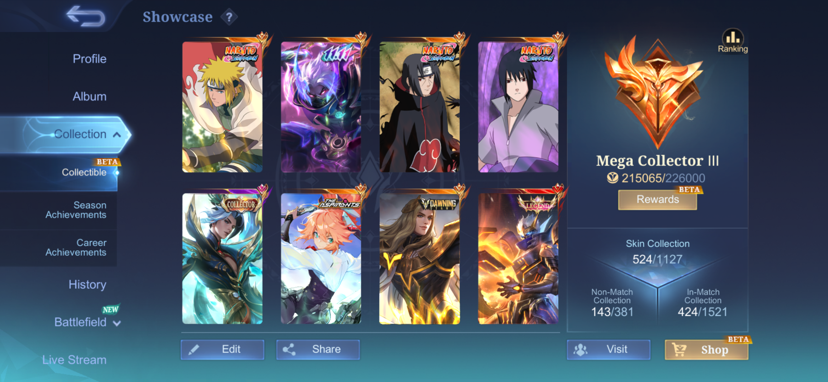 akaun for sell