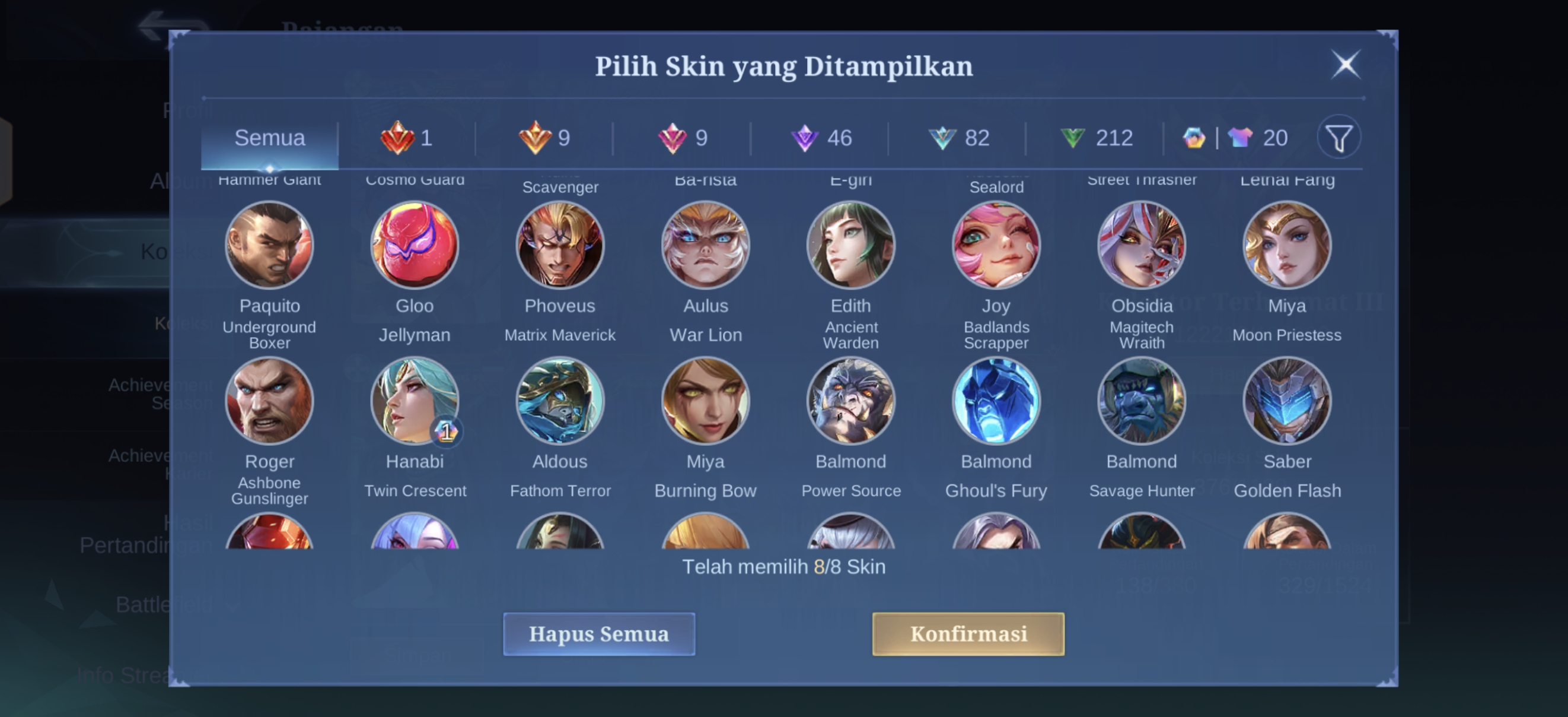 Akun Mobile legends
