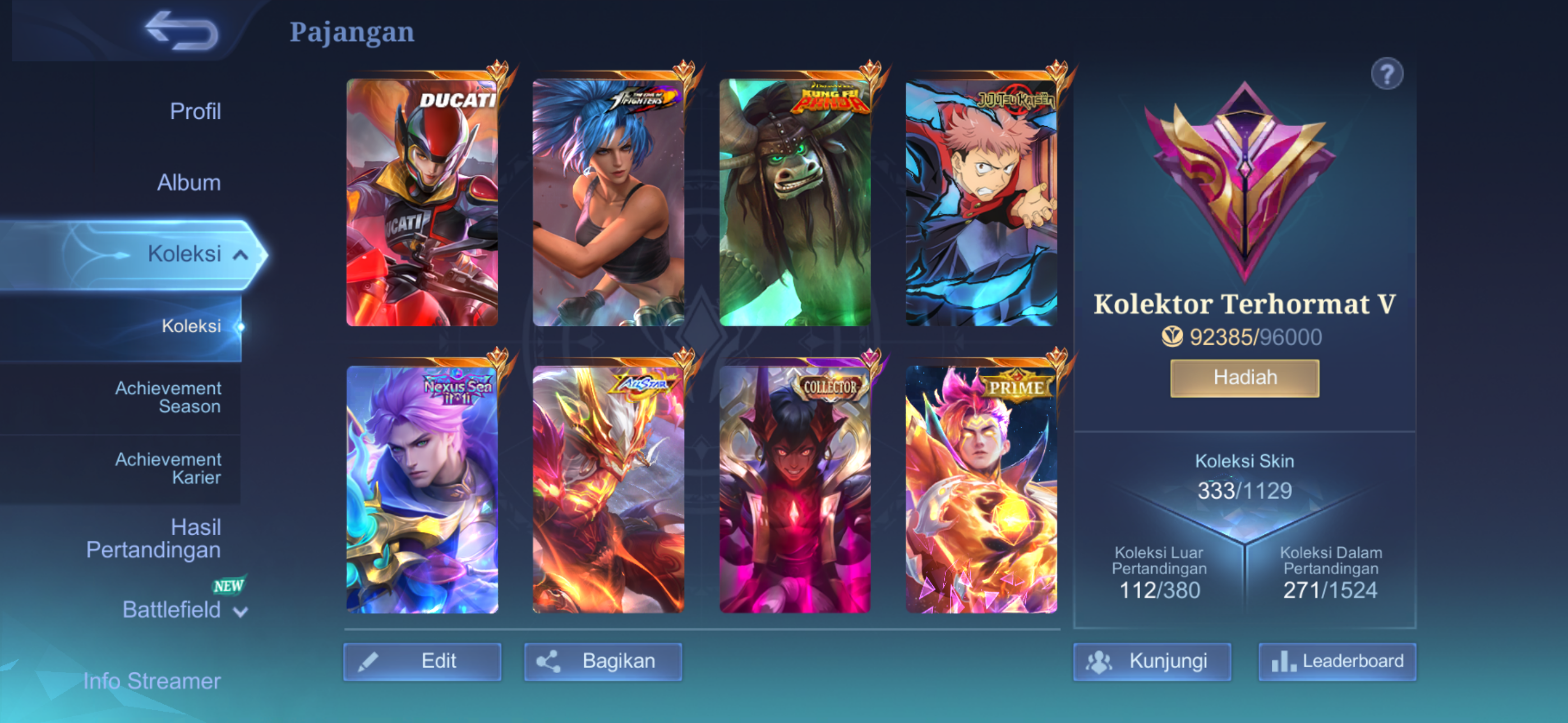 jual akun ml